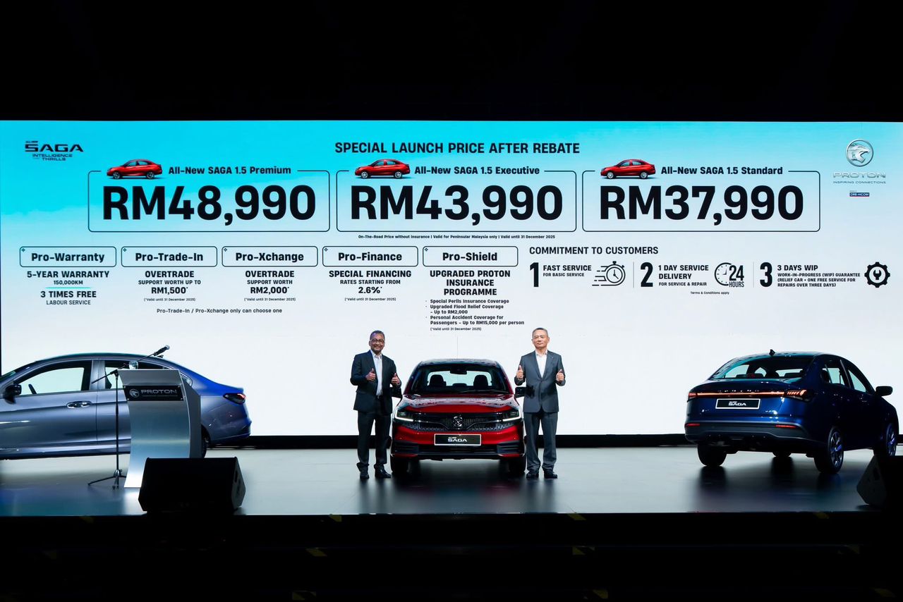 Harga Rasmi Saga MC3 2026 Proton Malaysia Bermula RM37 990 Harga Rasmi Saga MC3 2026 Proton Malaysia Bermula RM37 990