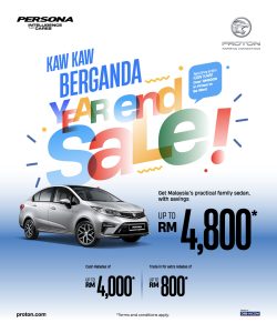 Read more about the article Proton Persona 2025 Year End Sale – Penjimatan Hebat