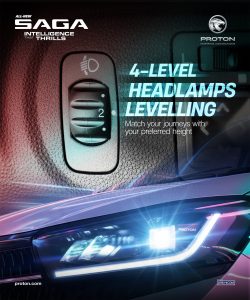 Read more about the article Lampu Proton Saga MC3: Sistem 4-Level Headlamp Levelling