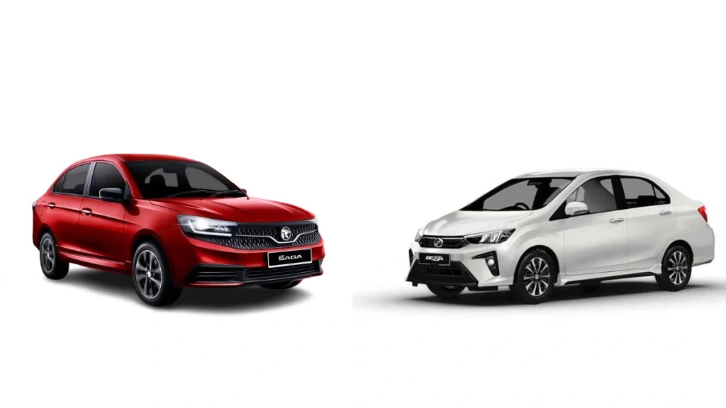 erbandingan Proton Saga MC3 2026 dan Perodua Bezza – sedan mampu milik popular di Malaysia