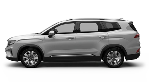 Proton X90 Lite 2026 silver side view SUV 7 seater Malaysia