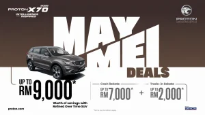 Read more about the article Promosi Proton X70 Mei 2026 – Rebate Sehingga RM9,000