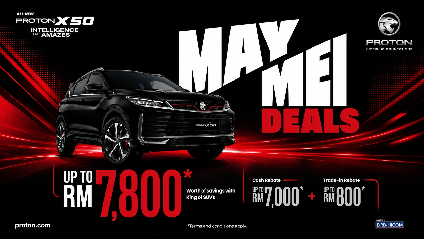 You are currently viewing Promosi X50 Mei 2026: Rebat Sehingga RM7,800