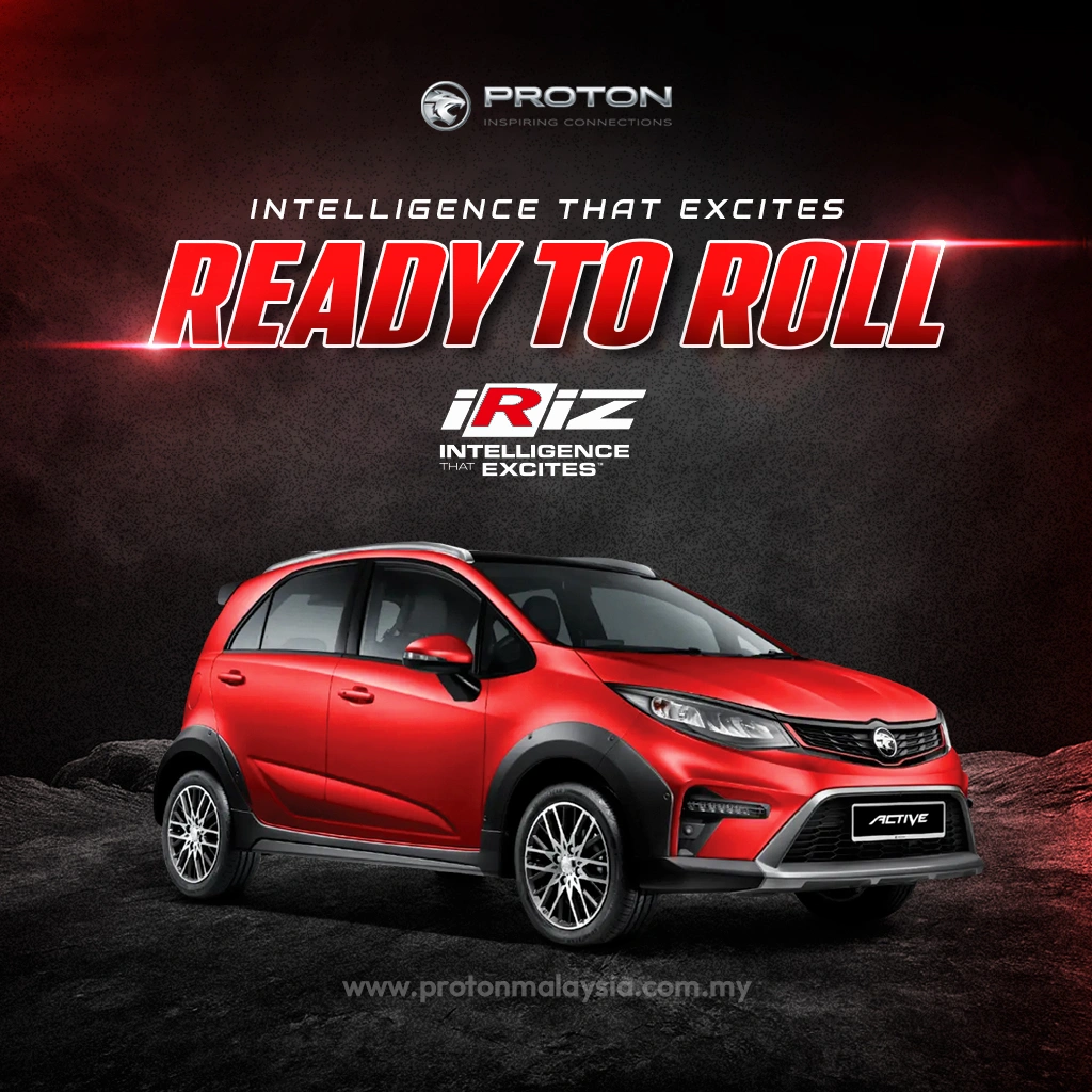 Poster Iriz dengan tema Ready To Roll.