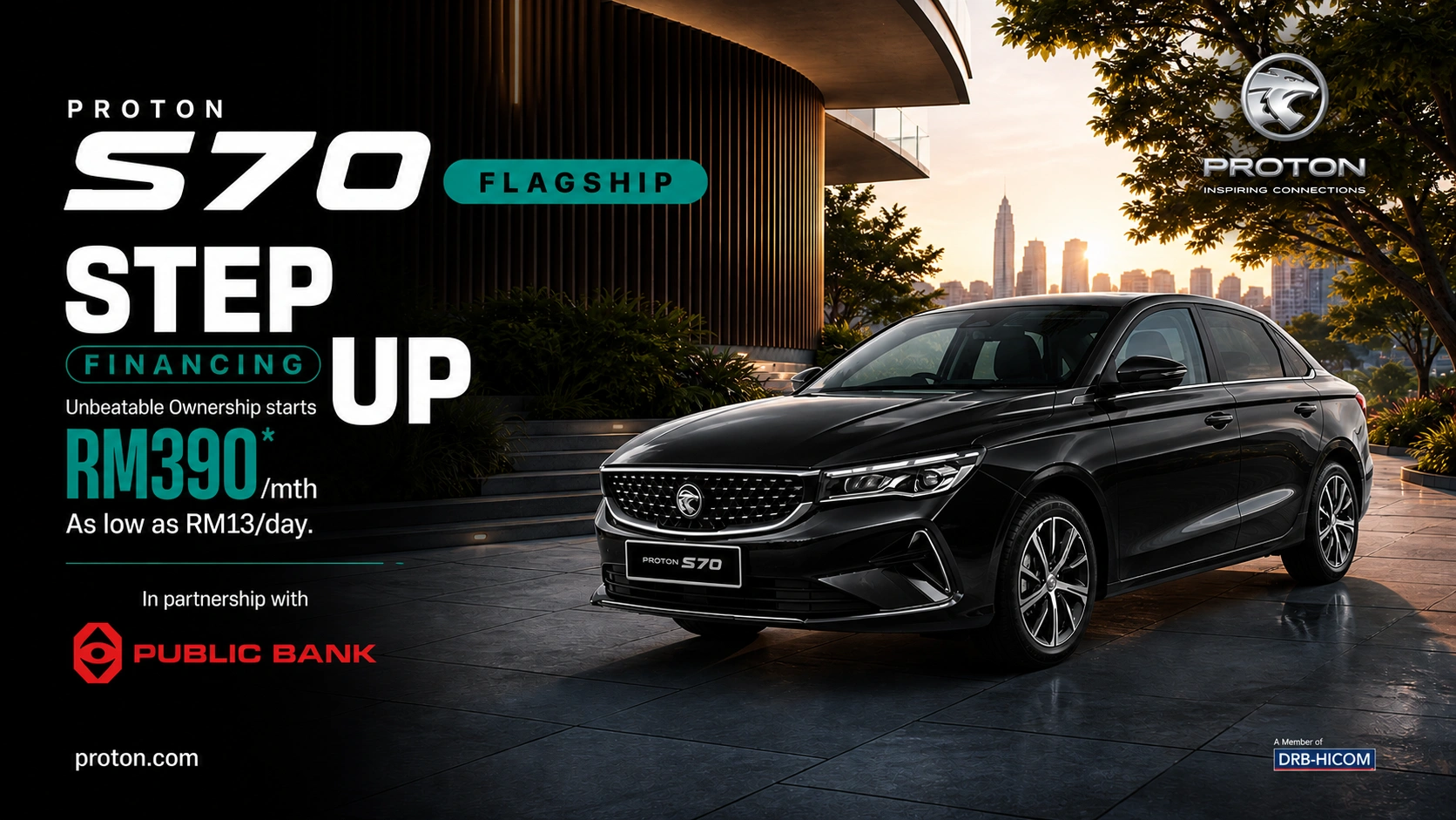 You are currently viewing Step Up S70 Flagship RM390 | Ansuran Rendah