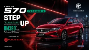 Read more about the article Step Up S70 Flagship X RM390 – Ansuran Rendah