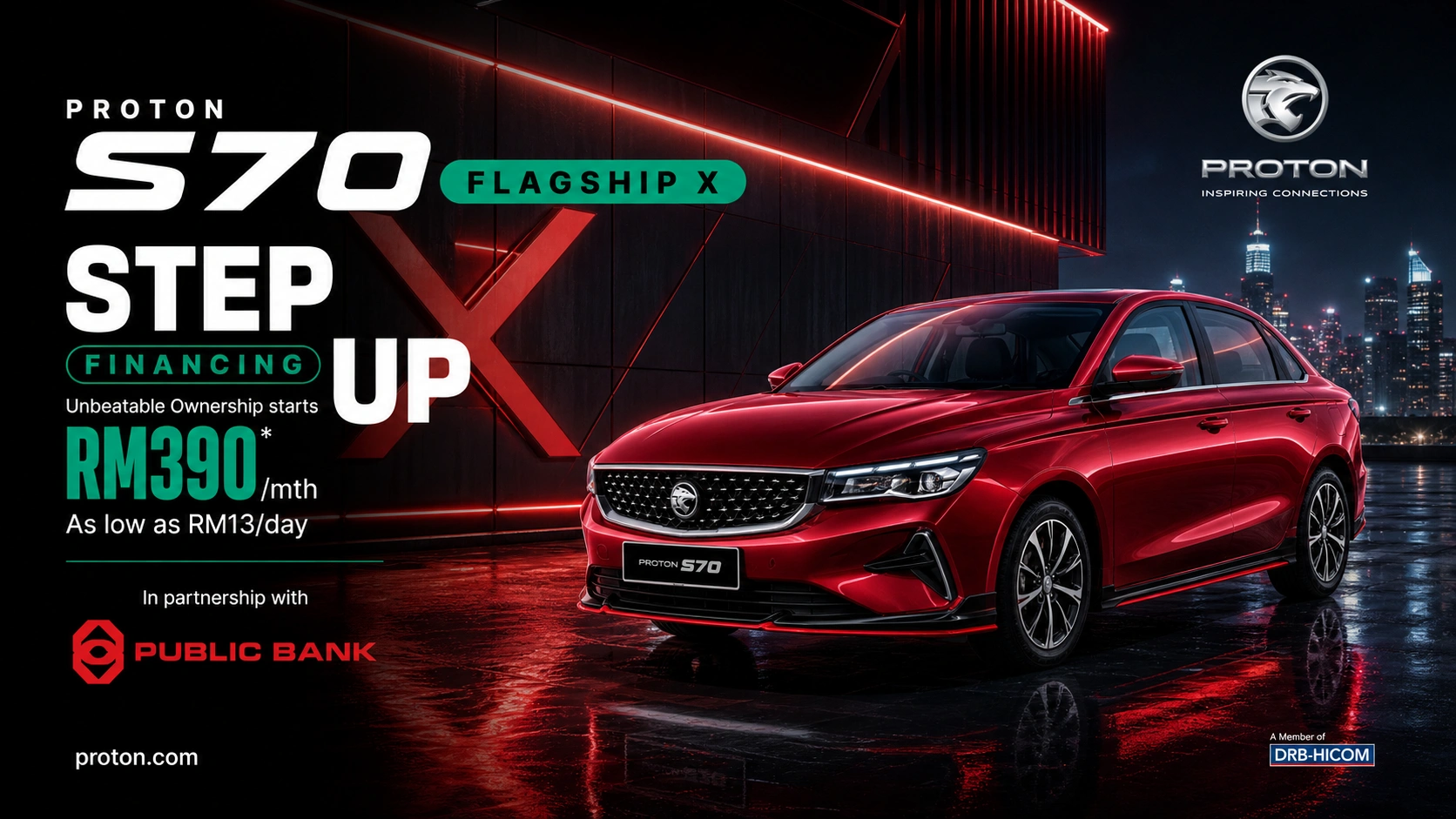 You are currently viewing Step Up S70 Flagship X RM390 – Ansuran Rendah