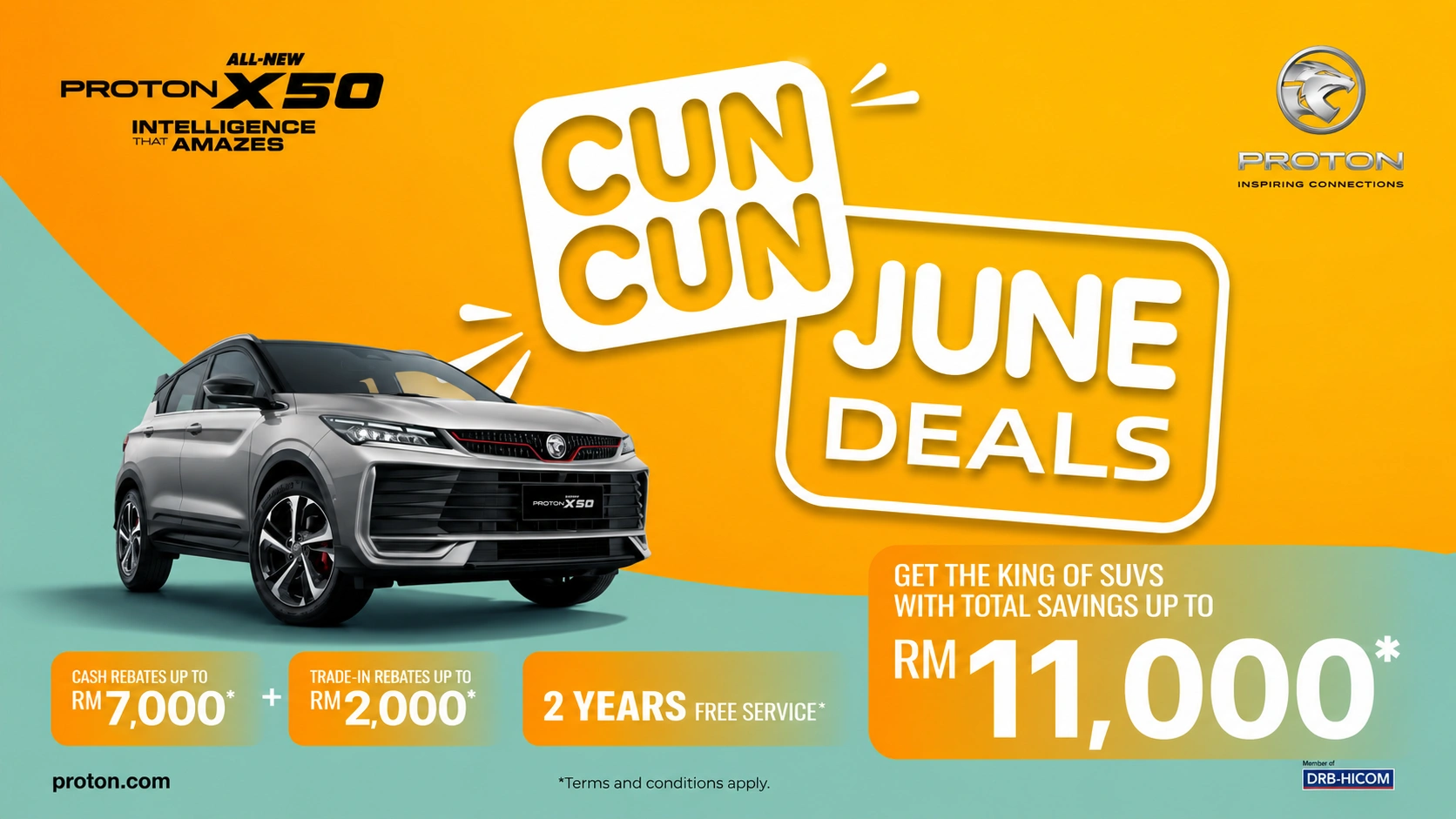 You are currently viewing Promosi X50 June 2026: Rebate Sehingga RM11,000