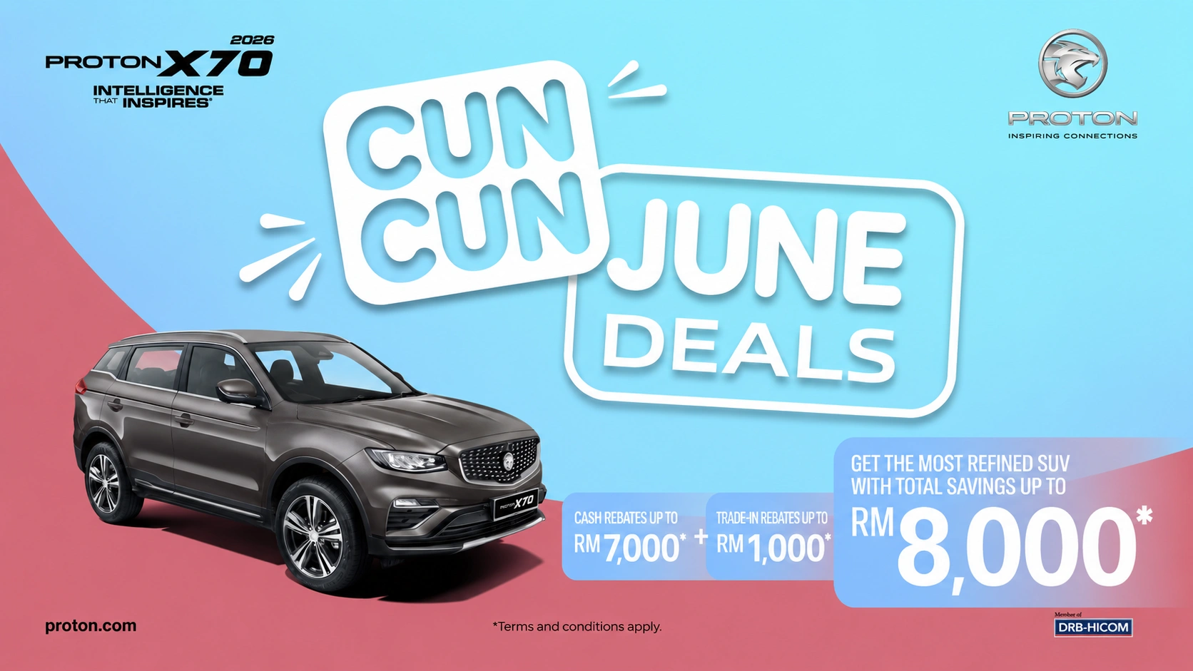 You are currently viewing Promosi X70 June 2026: Rebate Sehingga RM8,000