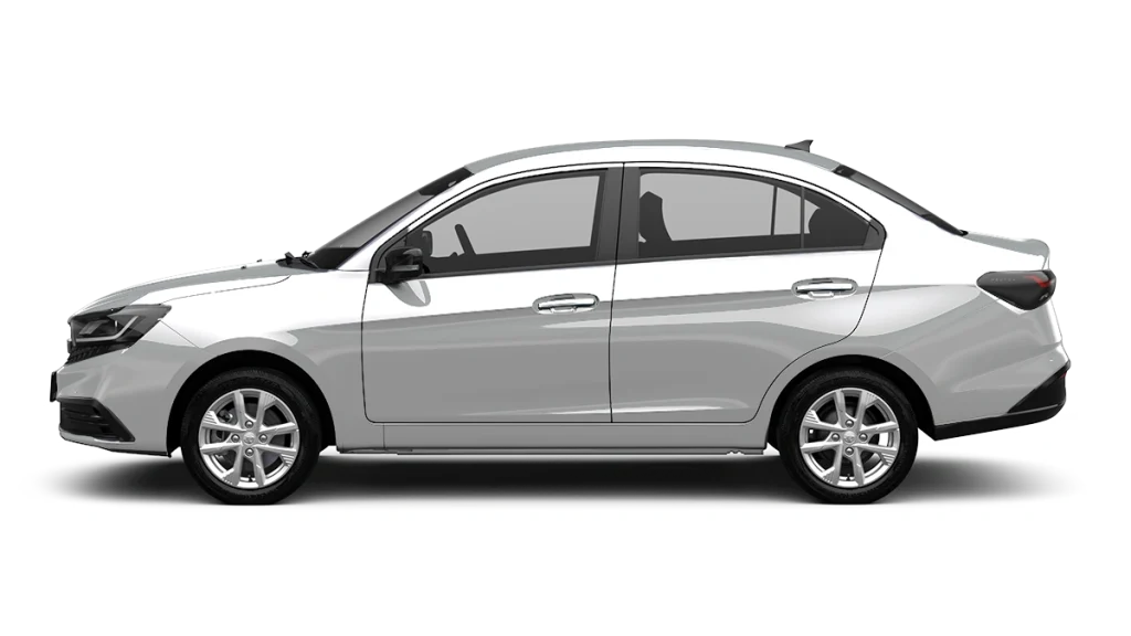 Proton Saga MC3 Executive warna Silver dari pandangan sisi