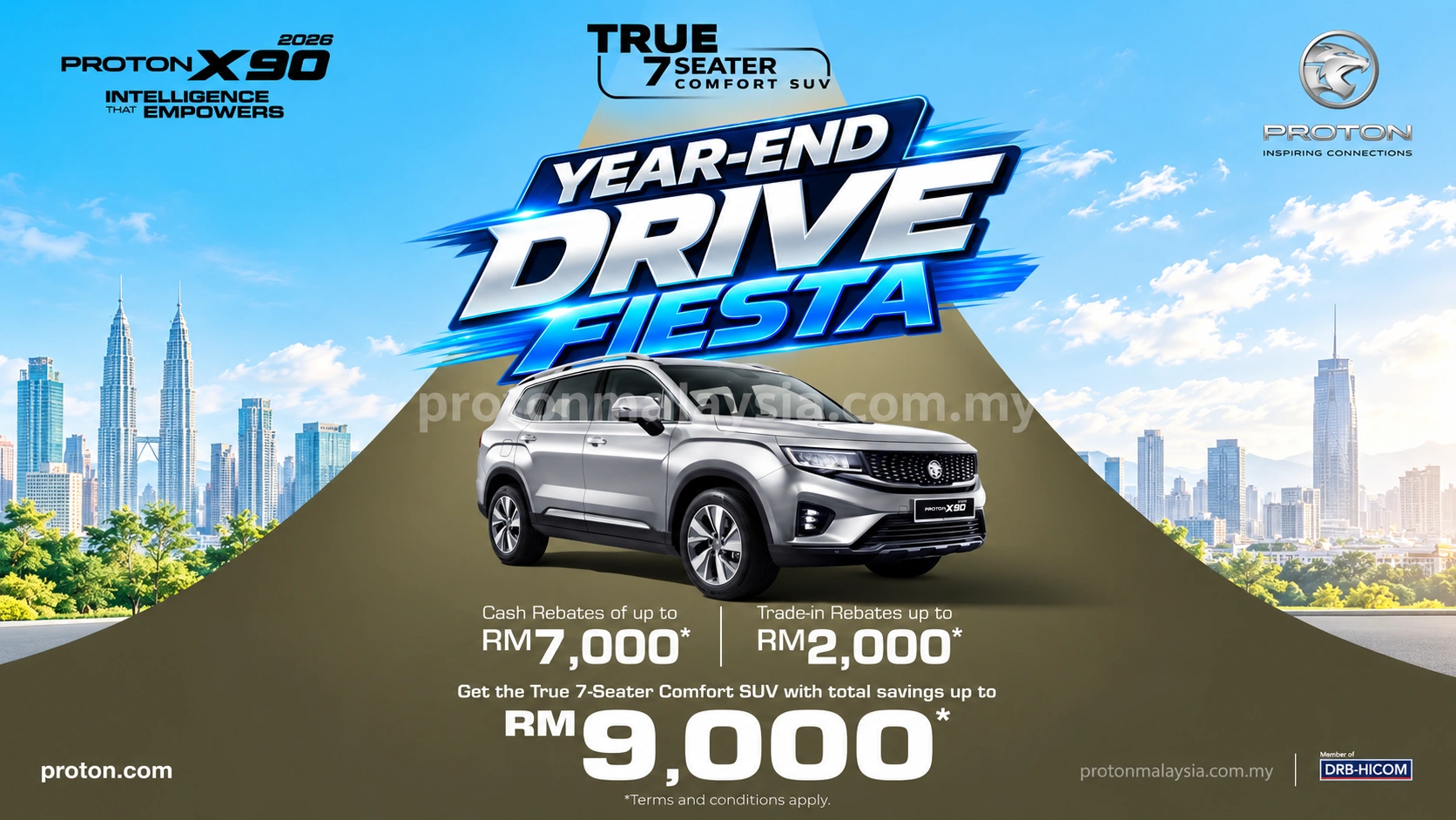 You are currently viewing Promosi Proton X90 Oktober 2026: Harga & Rebate Terkini